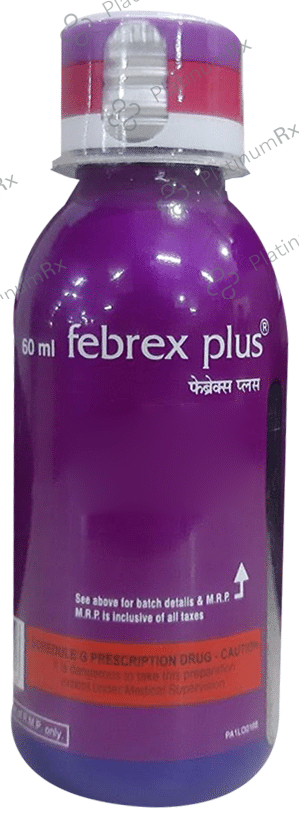 Febrex Plus Syrup Delicious Rose 60 Syrup
