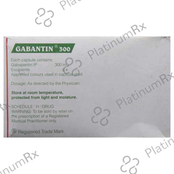 Gabantin 300mg Capsule 10s