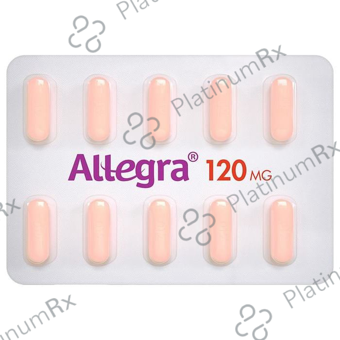 Allegra 120mg Tablet 10s