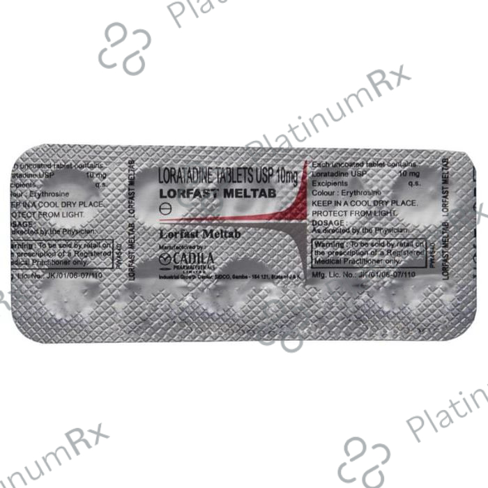 Lorfast Meltab Tablet