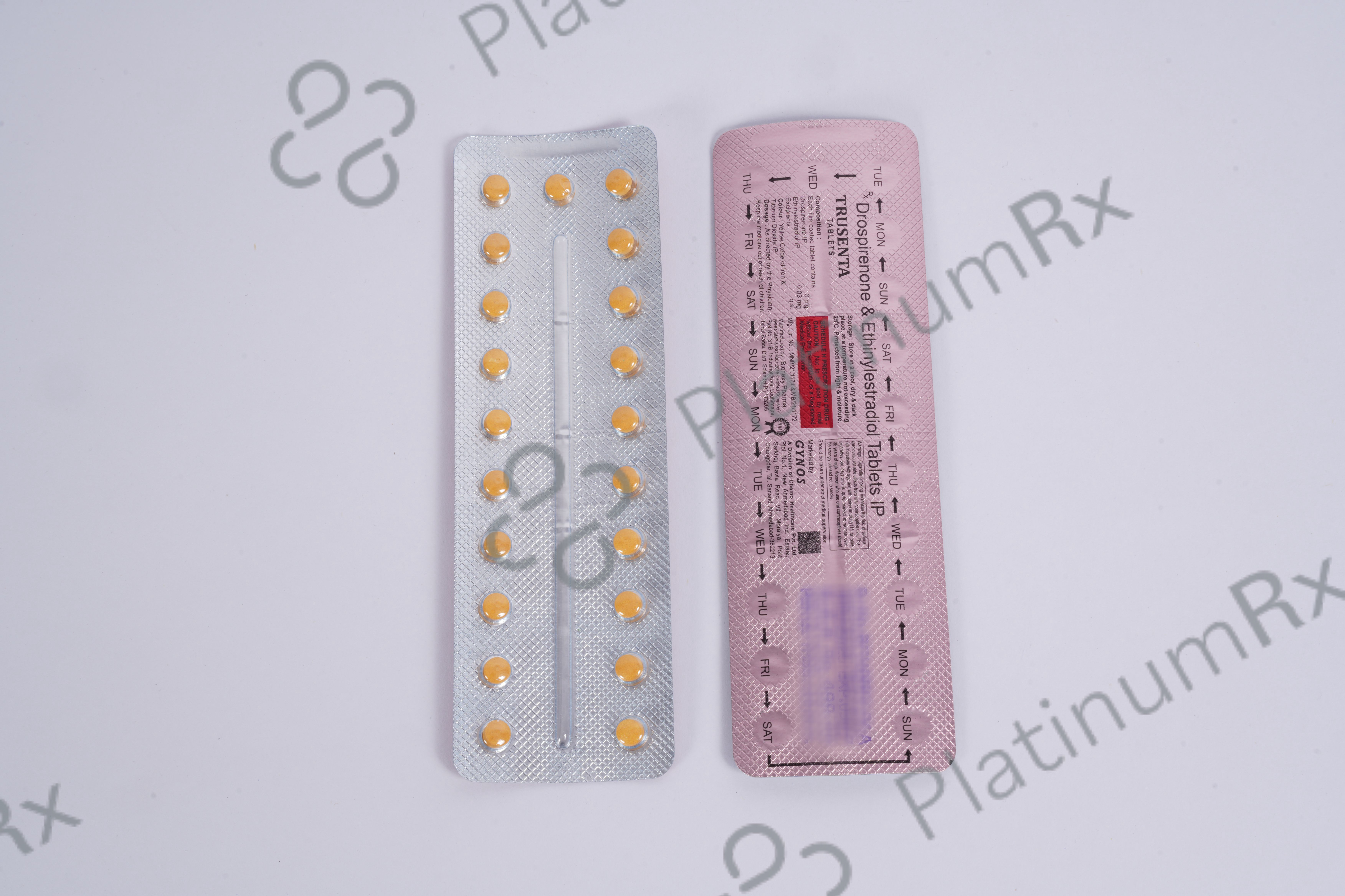 Trusenta 0.03/3mg Tablet 21s