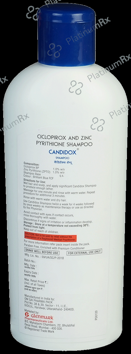Candidox Shampoo 100ml