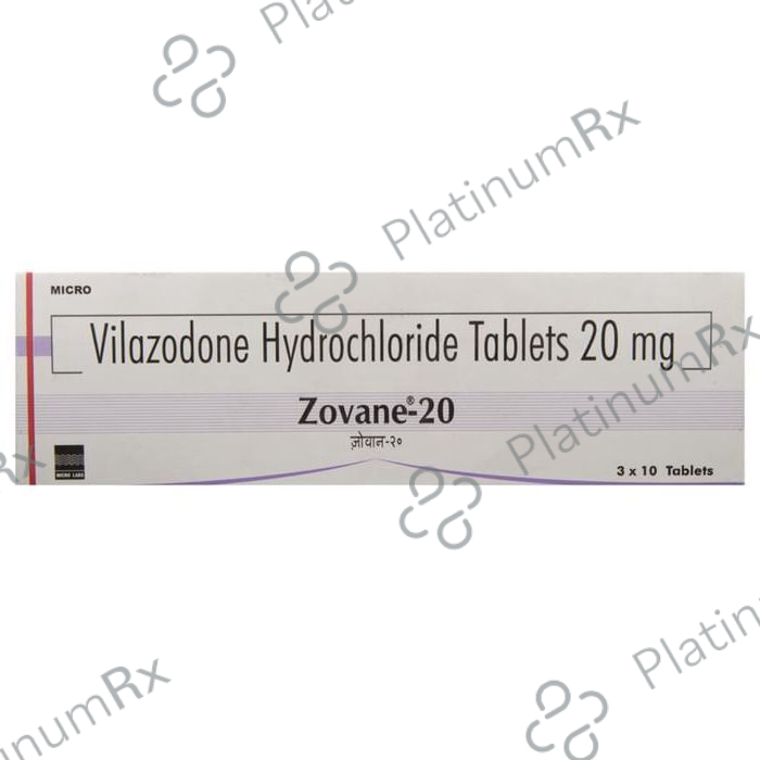 Zovane 20 Tablet