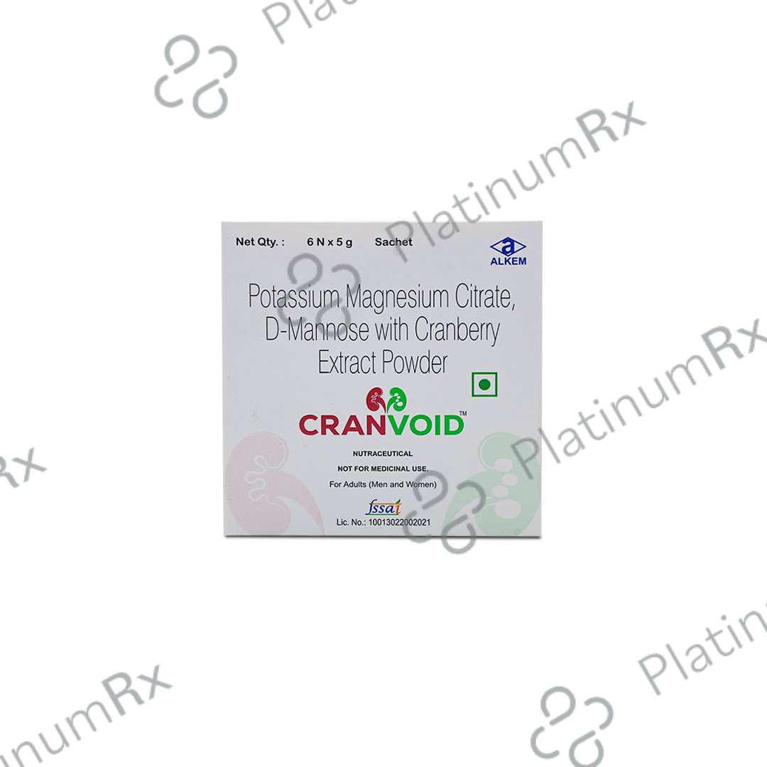 Cranvoid Sachets 5gm