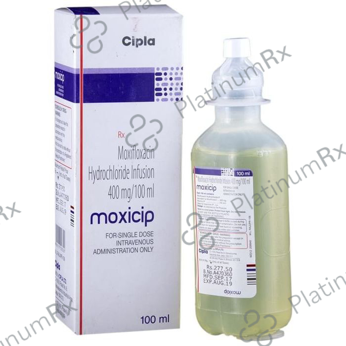 Moxicip 400mg Infusion 100ml