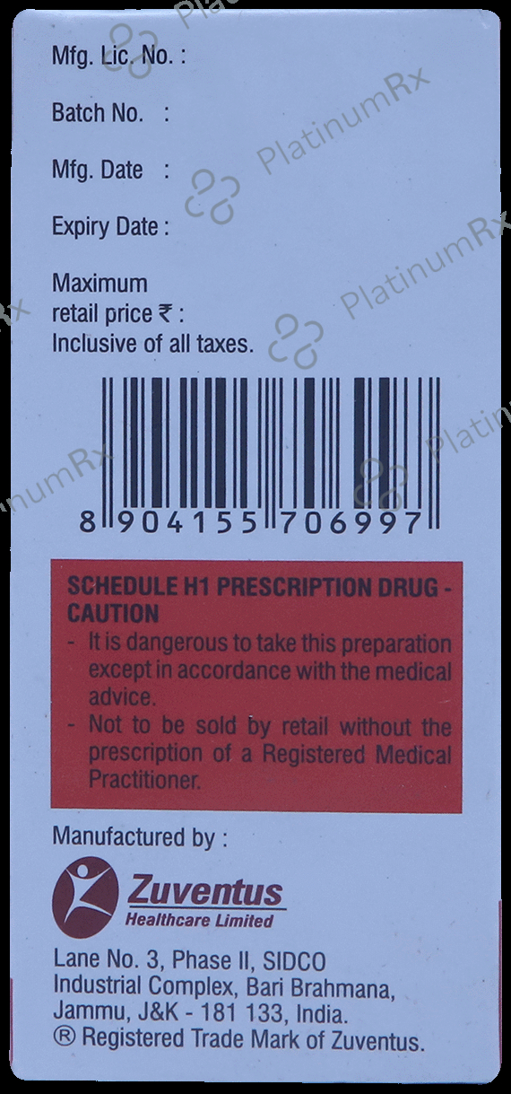 Zostum O 100mg Dry Syrup 30ml