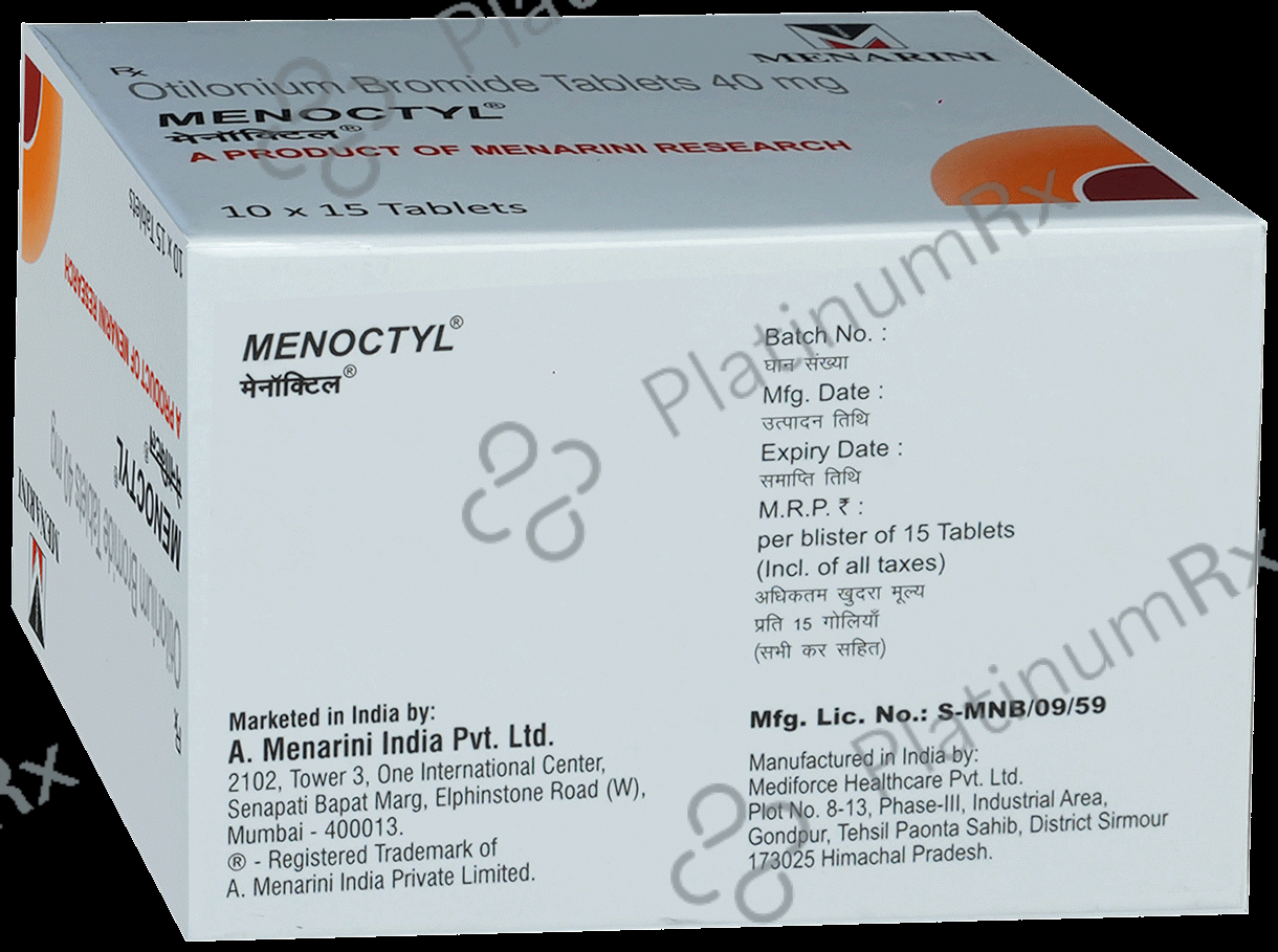 Menoctyl 40mg Tablet 15s