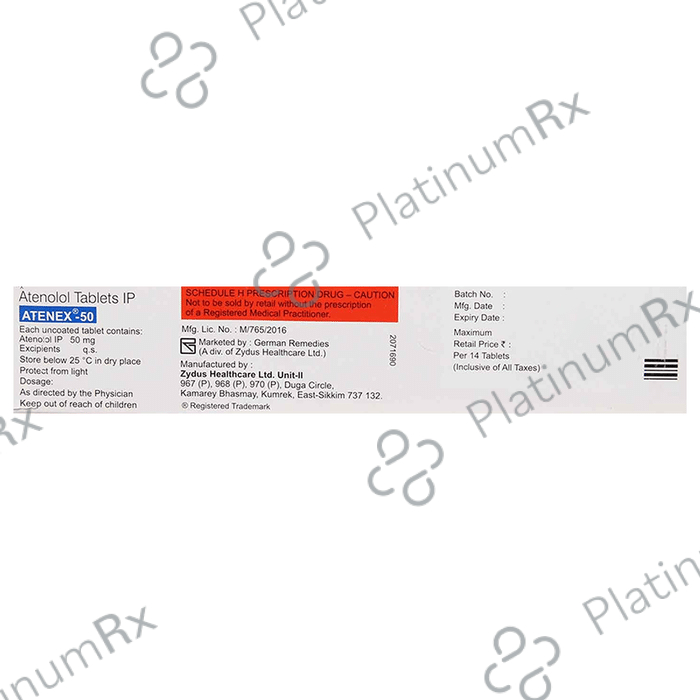 Atenex 50 Tablet