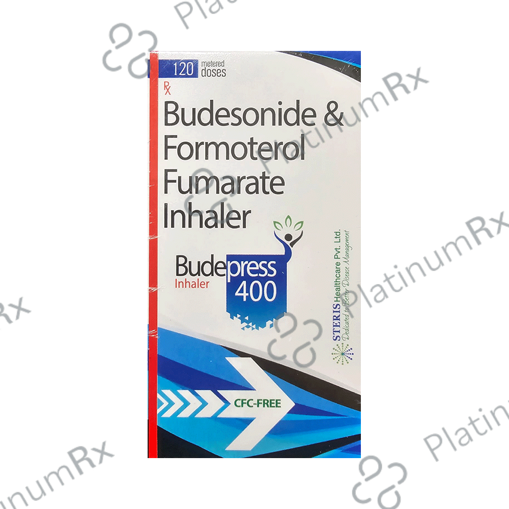 Budepress 6/400mcg Inhaler 120MDI