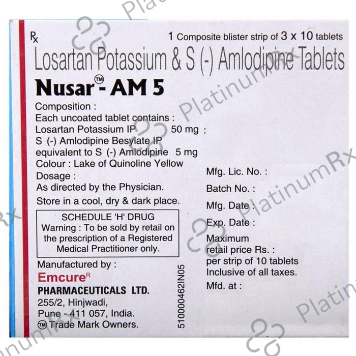 Nusar-AM 5 Tablet