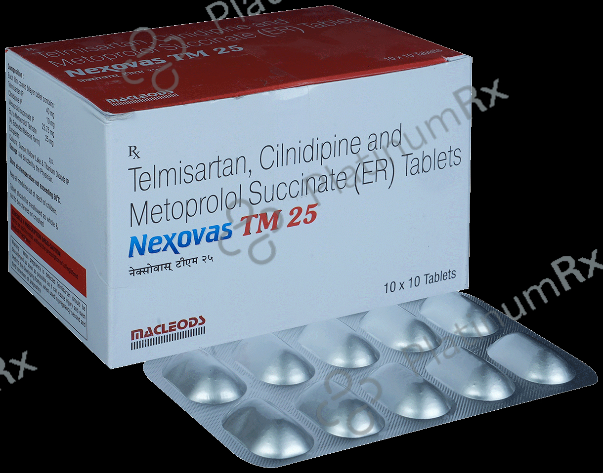 Nexovas TM 10/25/40mg Tablet ER 10s