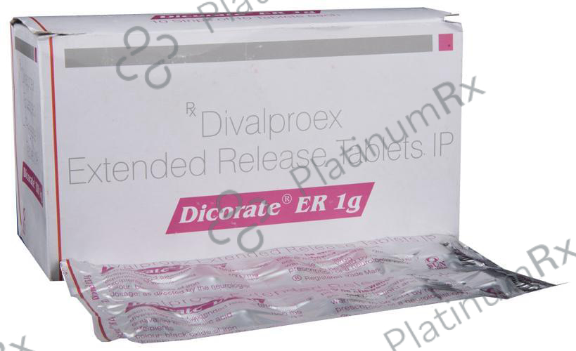 Dicorate ER 1000mg Tablet 10s