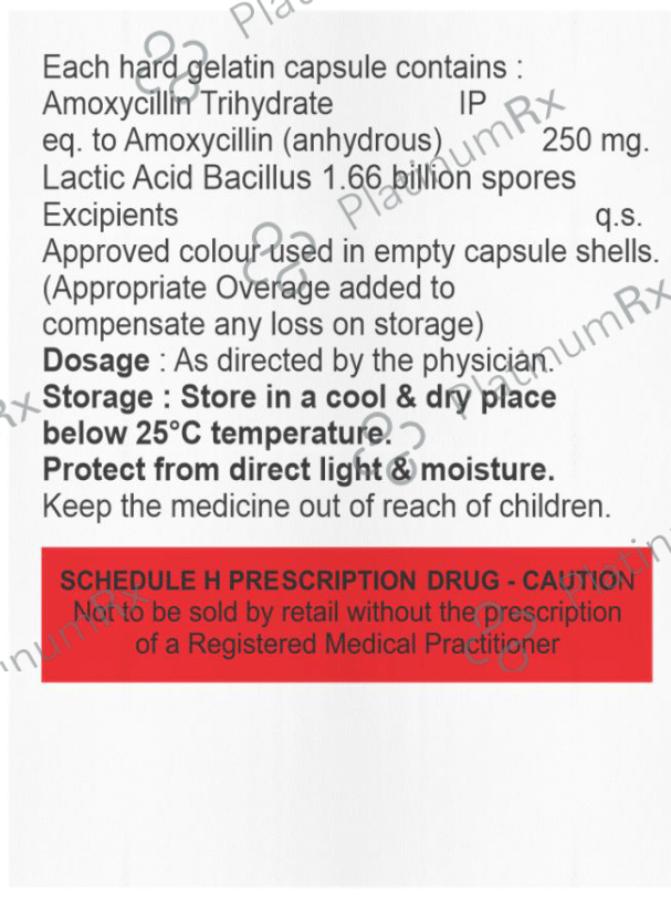 Moxyvil 250mg Capsule