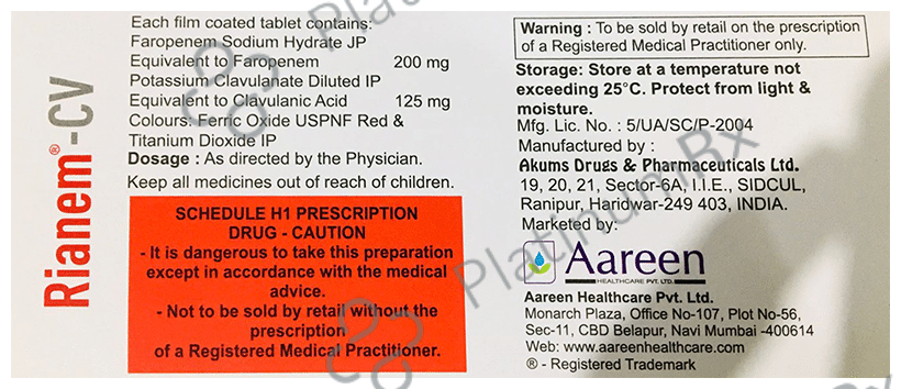 Rianem-CV Tablet