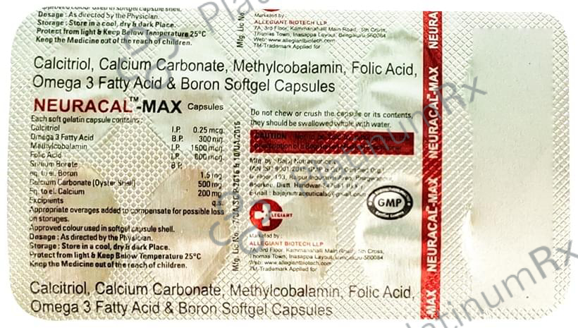 Neuracal-Max Softgel Capsule