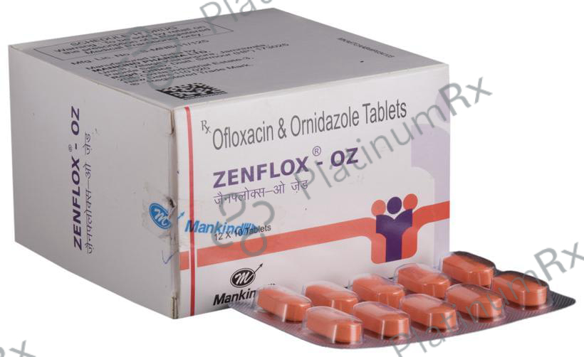 Zenflox OZ 200/500mg Tablet 10s