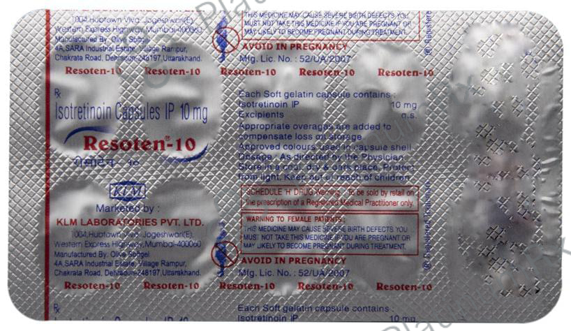 Resoten 10mg Capsule 10s