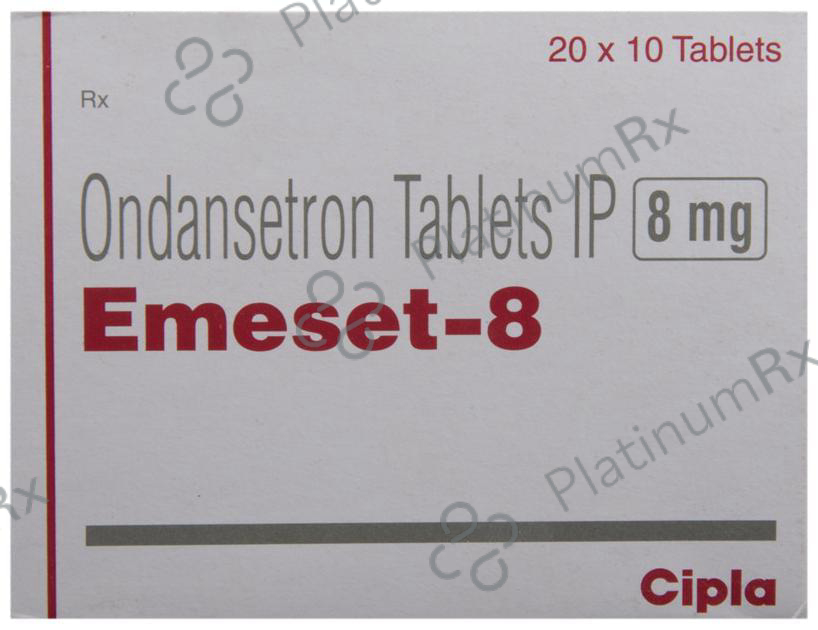 Emeset 8mg Tablet 10s