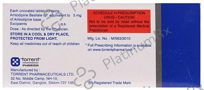 Corvadil 5mg Tablet 10s