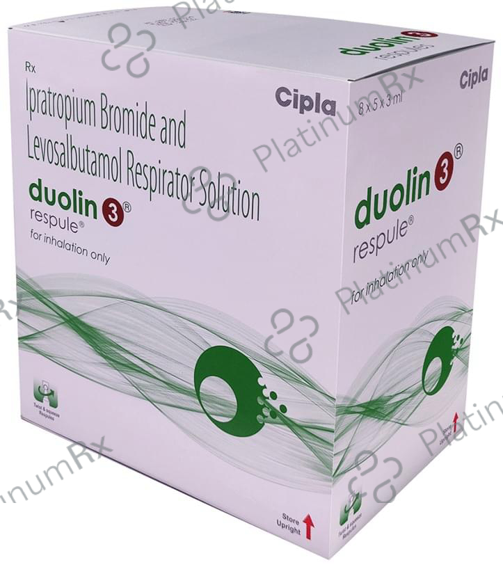 Duolin 3 500mcg/1.25mg Respule 5s