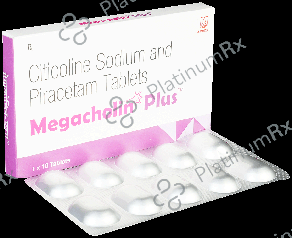 Megacholin Plus 500/800mg Tablet 10s