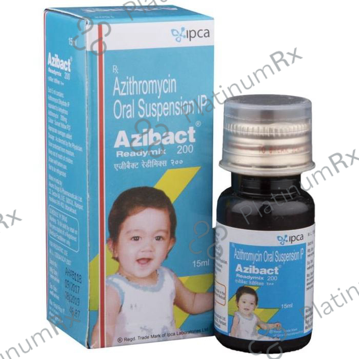 Azibact 100mg Readymix Oral Suspension 15ml