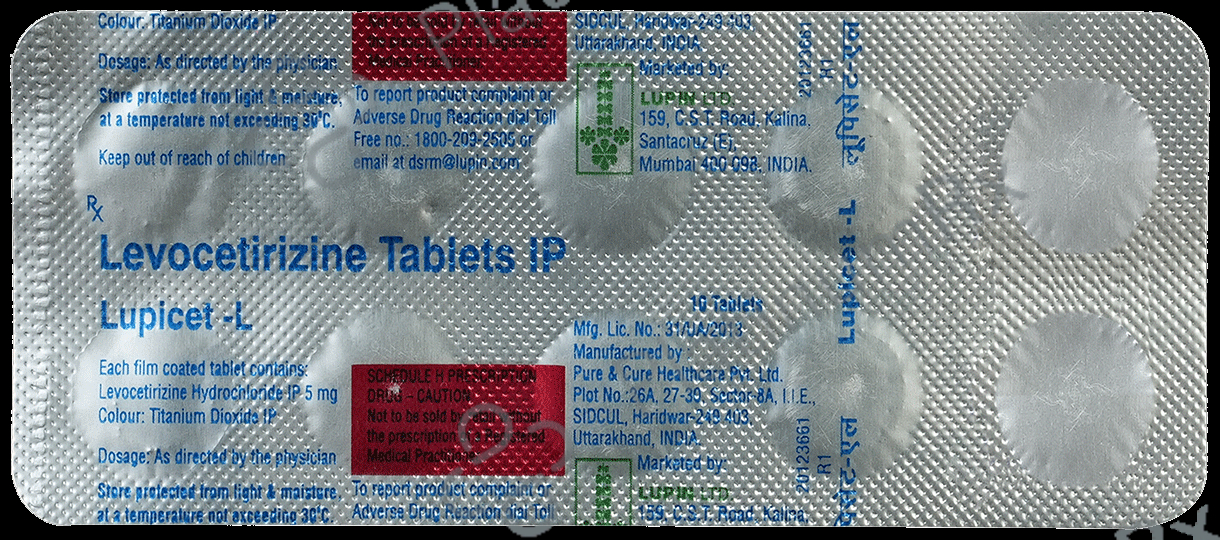 Lupicet L Tablet