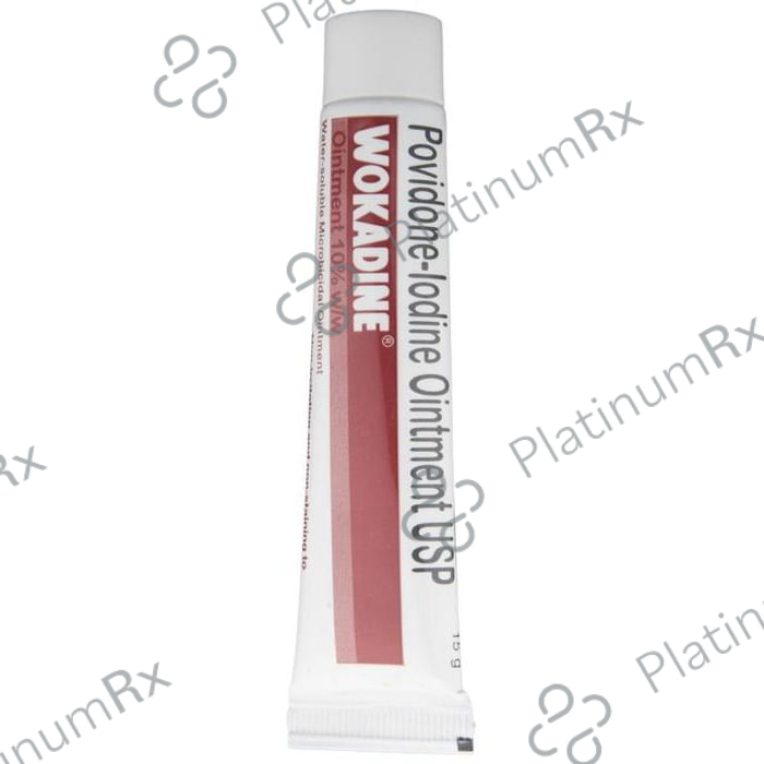 Wokadine 10% Ointment 15gm