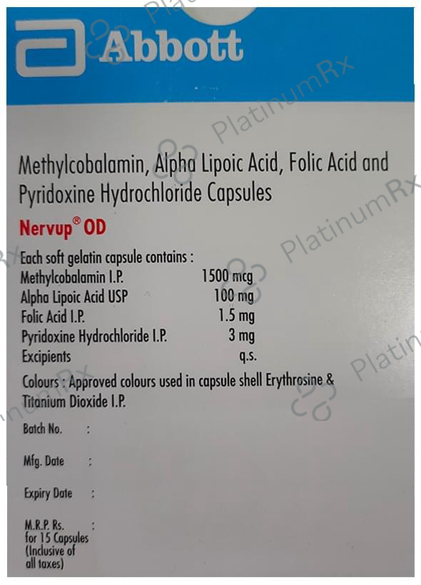 Nervup OD Soft Gelatin Capsule 15s