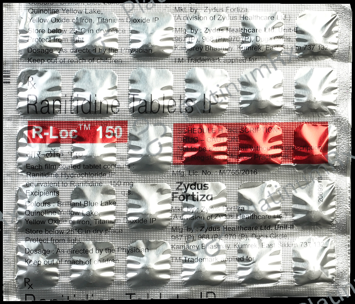 R Loc 150mg Tablet 30s