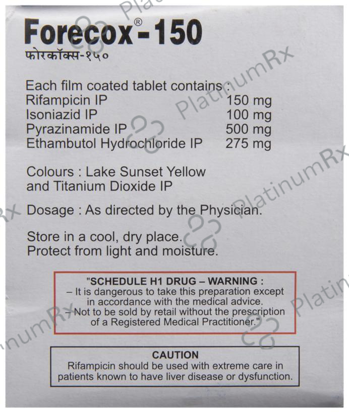 Forecox 150 Tablet