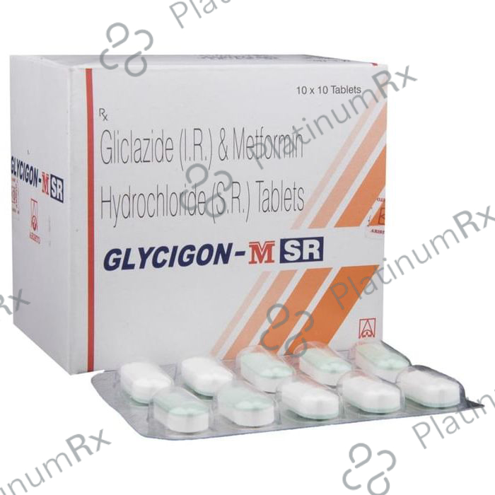 Glycigon M SR 80/500mg Tablet 10s