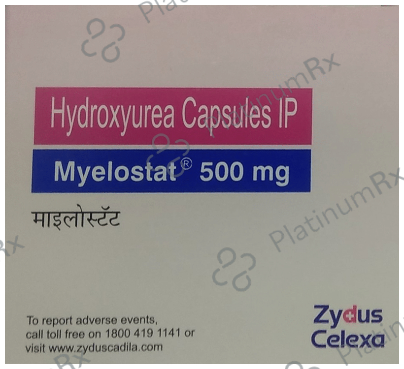 Myelostat 500mg Capsule 10s