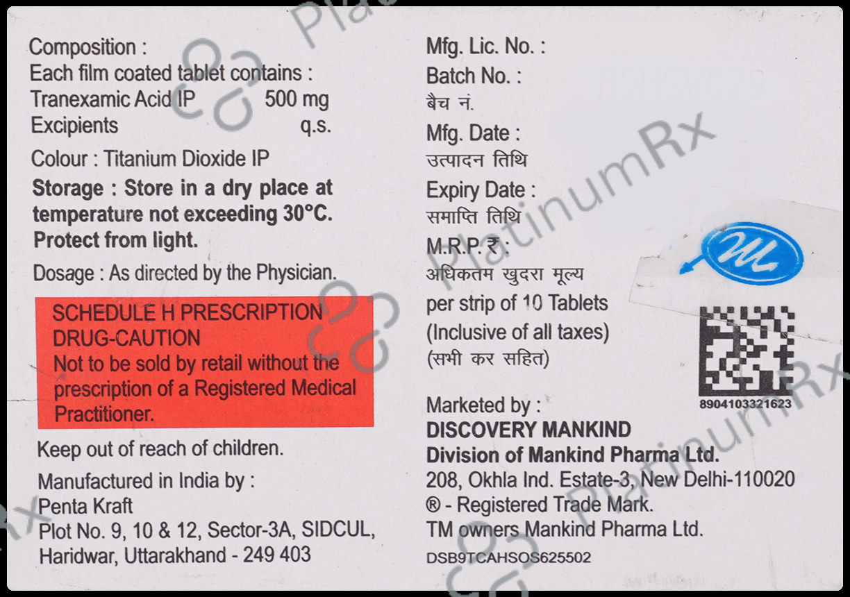 Texakind 500mg Tablet 10s