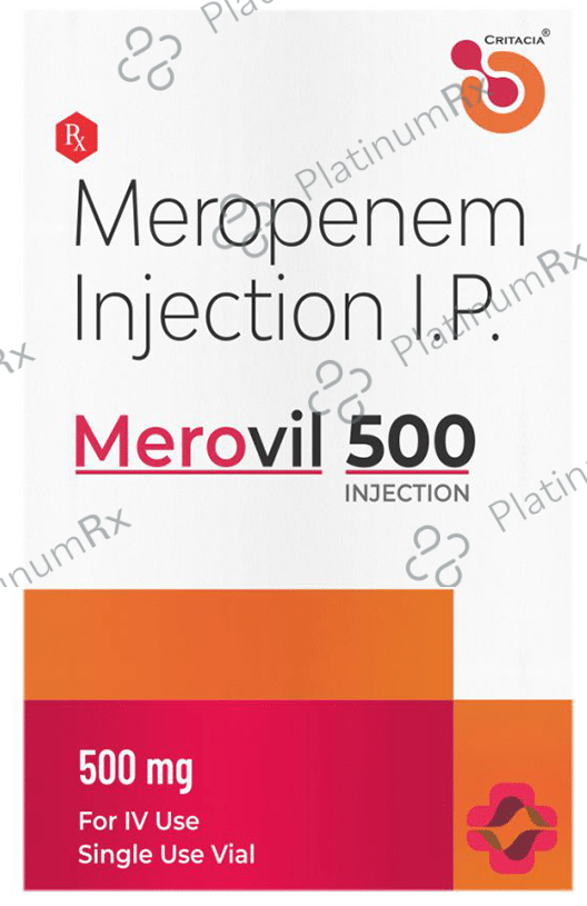 Merovil 500mg Injection