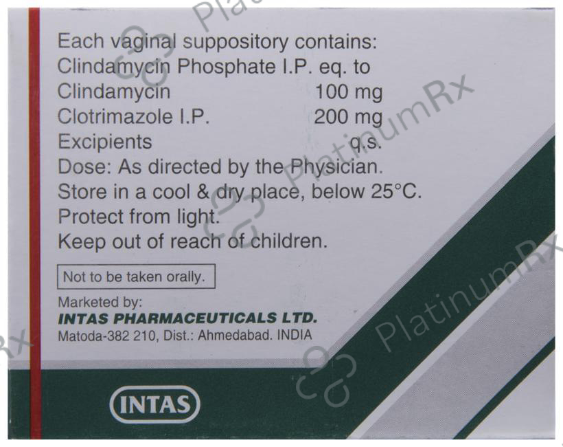 Clintas-CL Vaginal Suppository