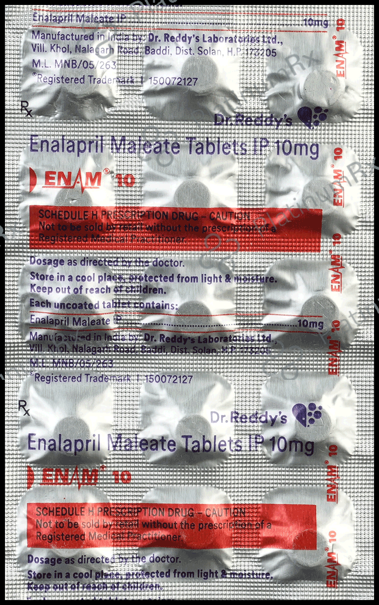 Enam 10mg Tablet 15s