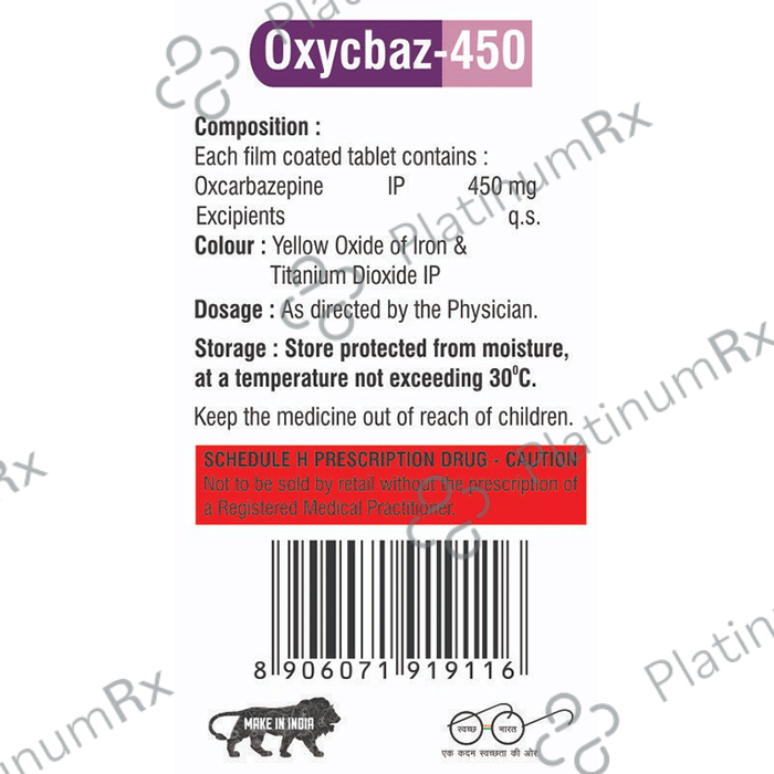 Oxycbaz 450 Tablet