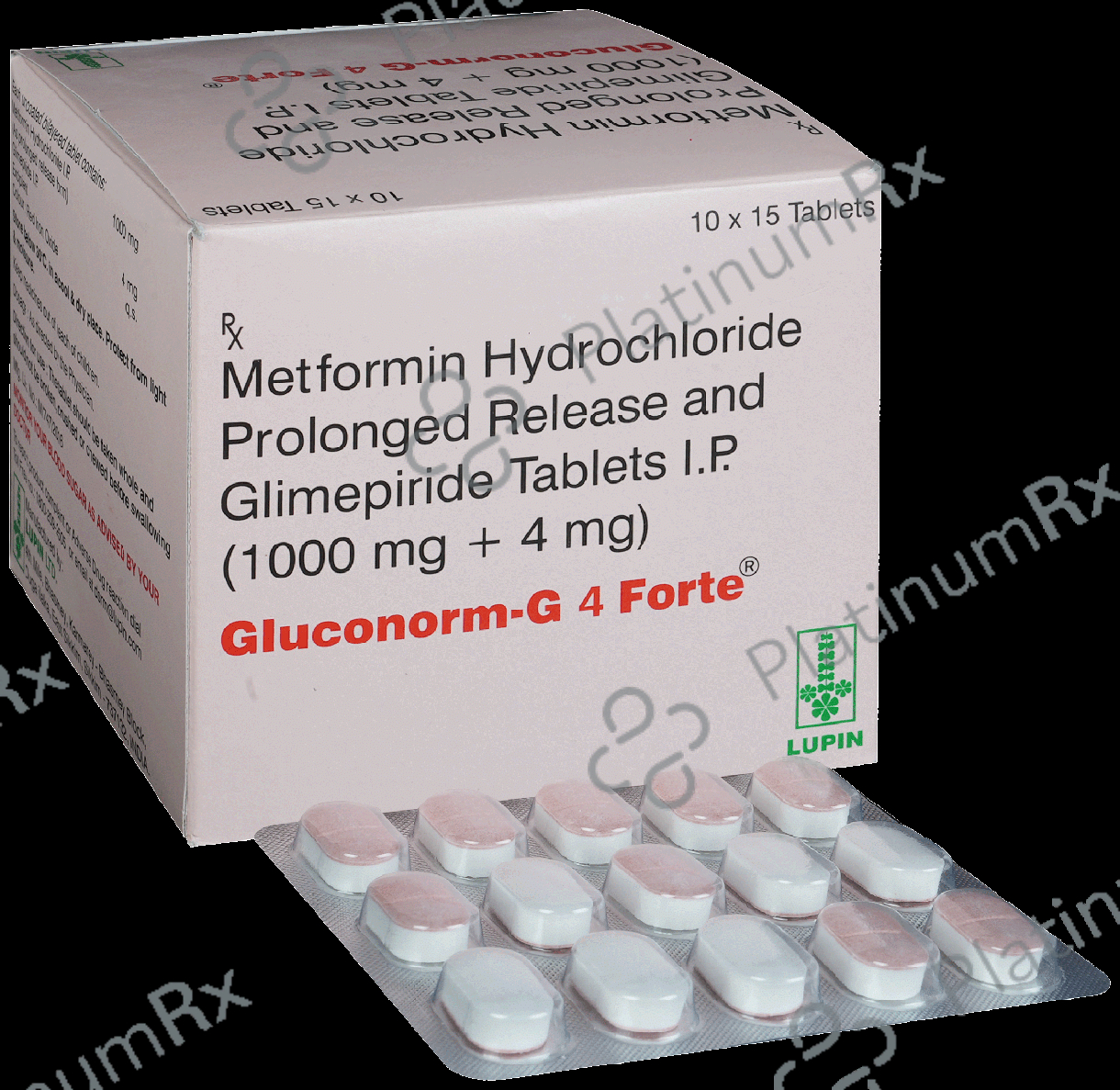 Gluconorm G 4/1000mg Tablet PR 15s