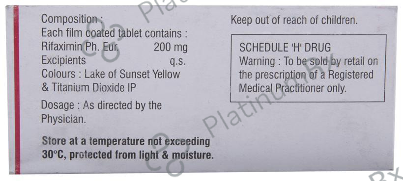 Rifaclean 200 Tablet