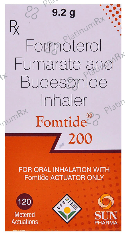 Fomtide 200/6mcg Inhaler 120MDI
