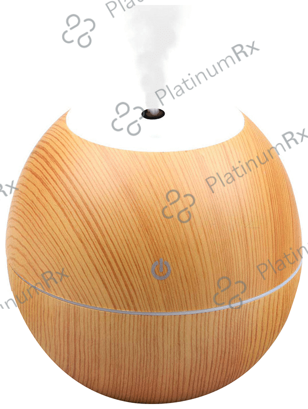 Allin Exporters PY045 LW USB Mini Ultrasonic Humidifier & Diffuser (130ml Tank)