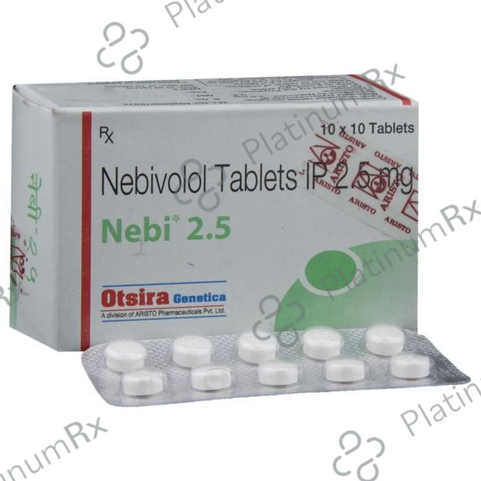 Nebi 2.5mg Tablet 10s