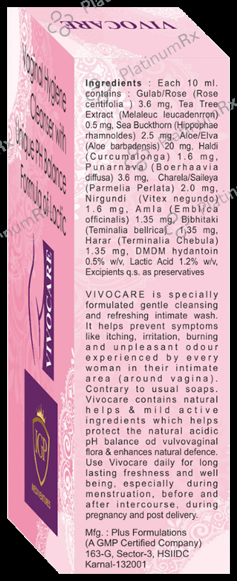 IGP Mediventures Vivocare Vaginal Wash