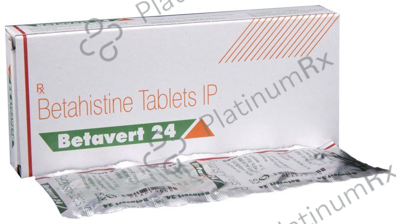 Betavert 24mg Tablet 10s