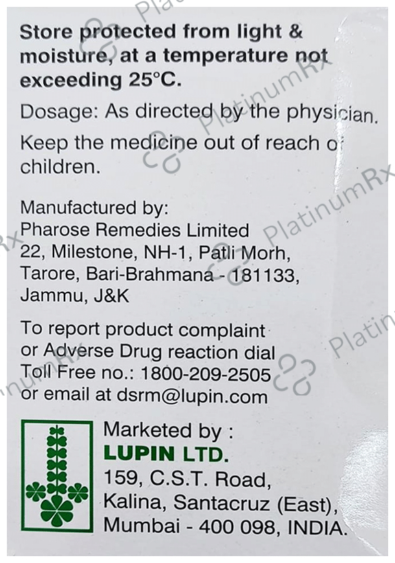 Rablet D 30/20mg Capsule SR 15s
