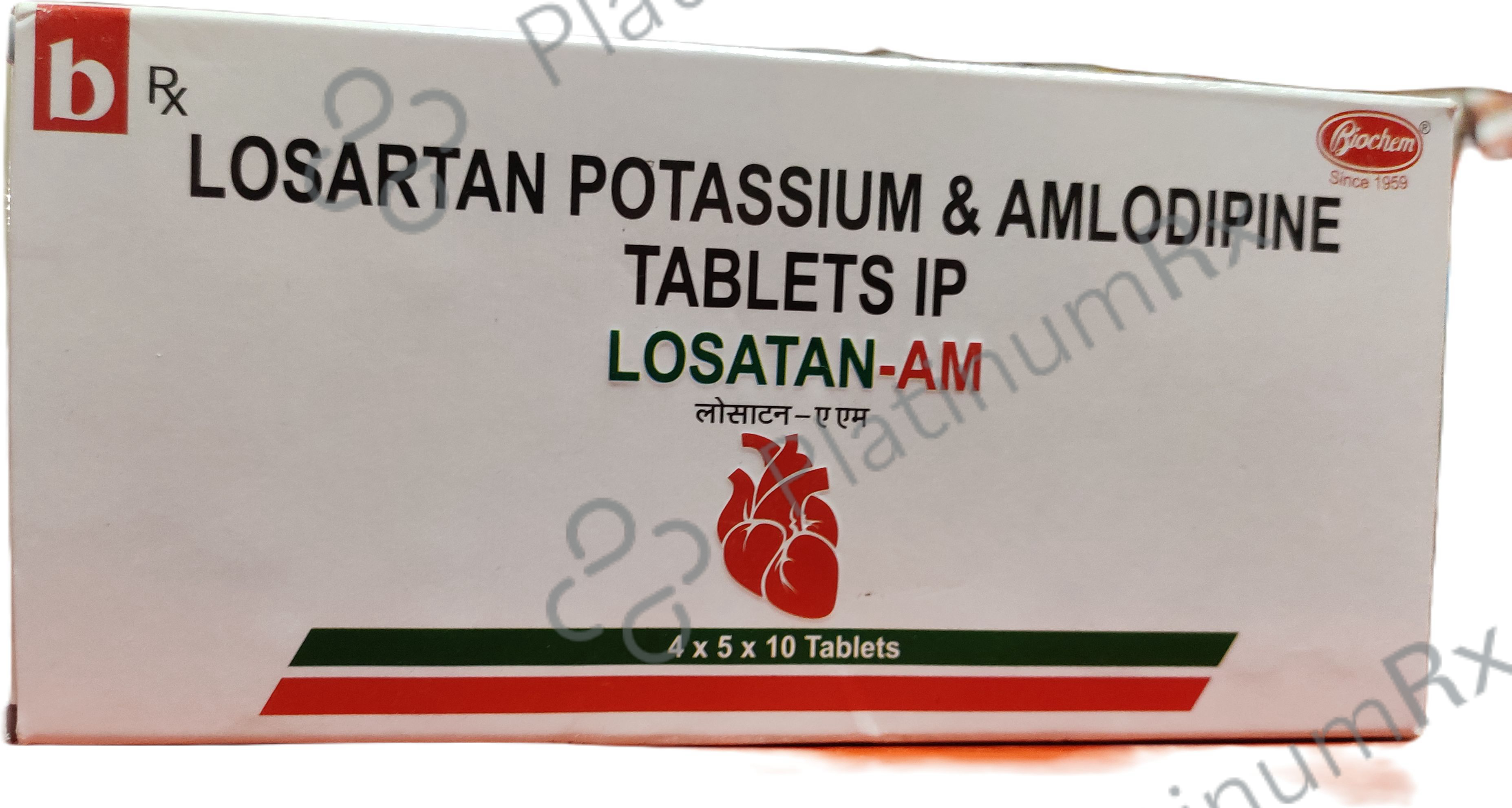 Losatan AM 50/5mg Tablet 10s