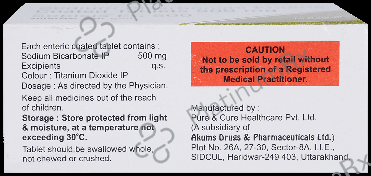 Sobisis EC 500mg Tablet 10s