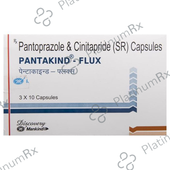 Pantakind Flux 3/40mg Capsule 10s