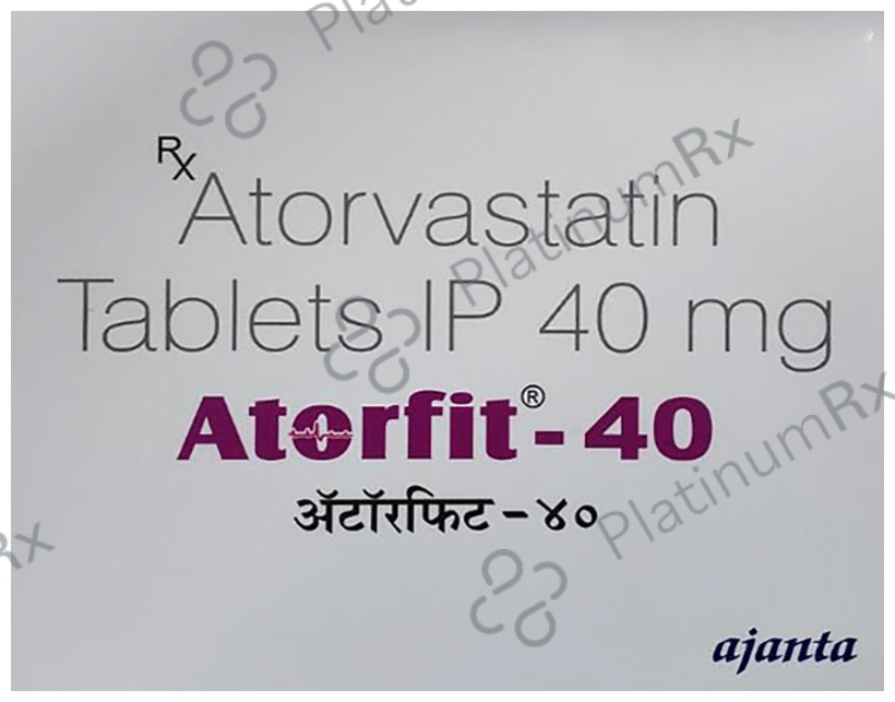 Atorfit 40mg Tablet 20s